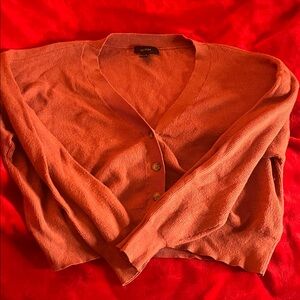 H&M Women's Warm Rust Cardigan